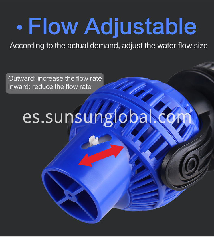 Mini bomba de agua eléctrica para acuarios Sunsun